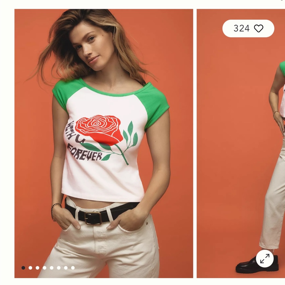 Allison Marie Garcia Baby Ringer Graphic Tee